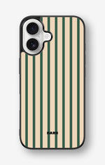 iPhone 16 Hard Case – Evergreen Stripe - View 1
