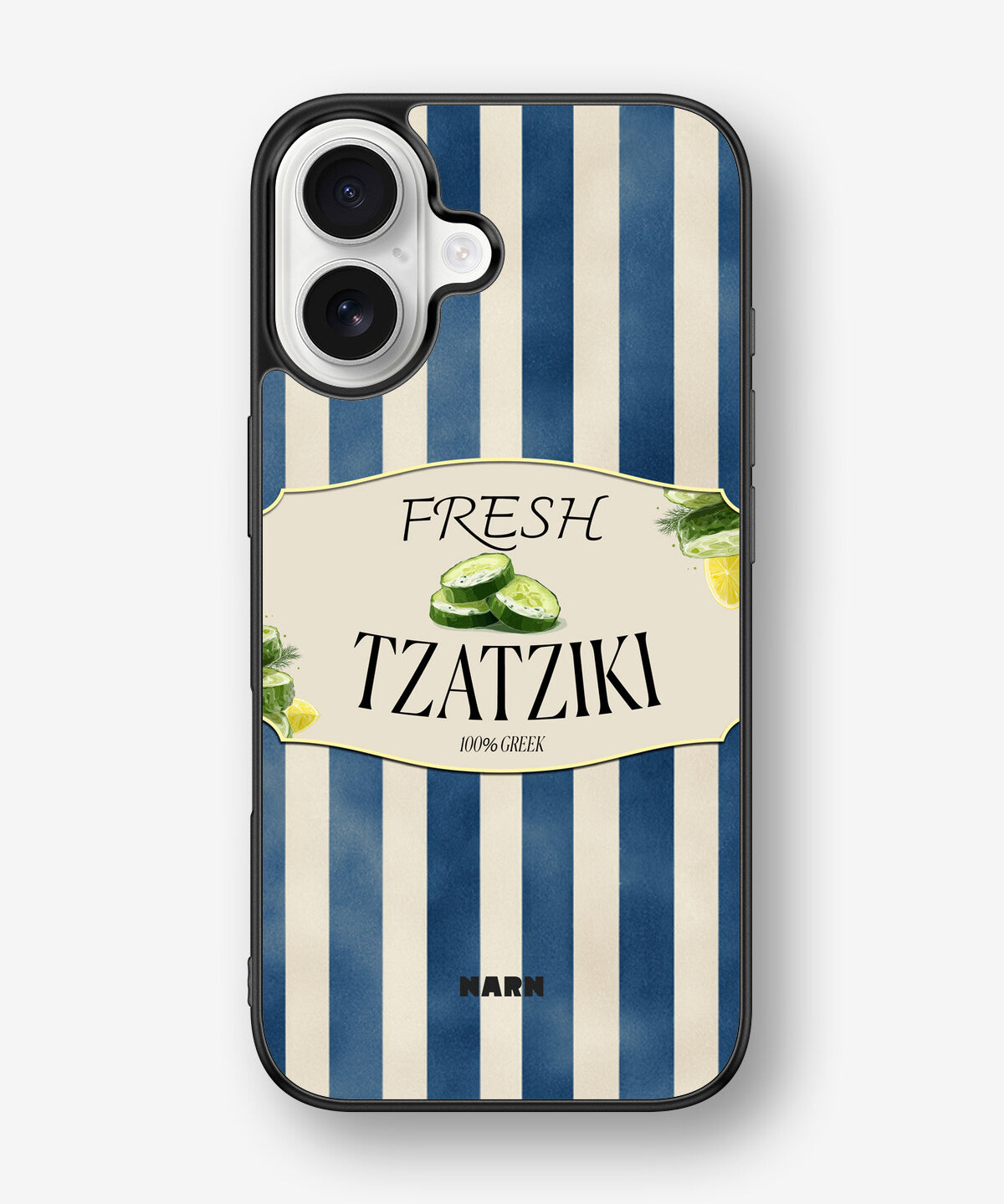 iPhone 16 Hard Case – Greek Blues - View 1