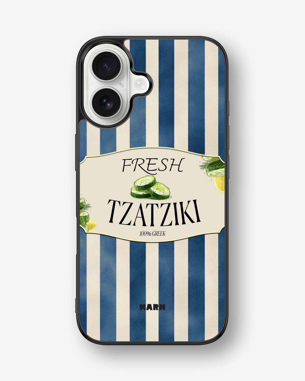 iPhone 16 Hard Case – Greek Blues - View 1