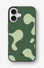 iPhone 16 Hard Case – Green Blend - View 1
