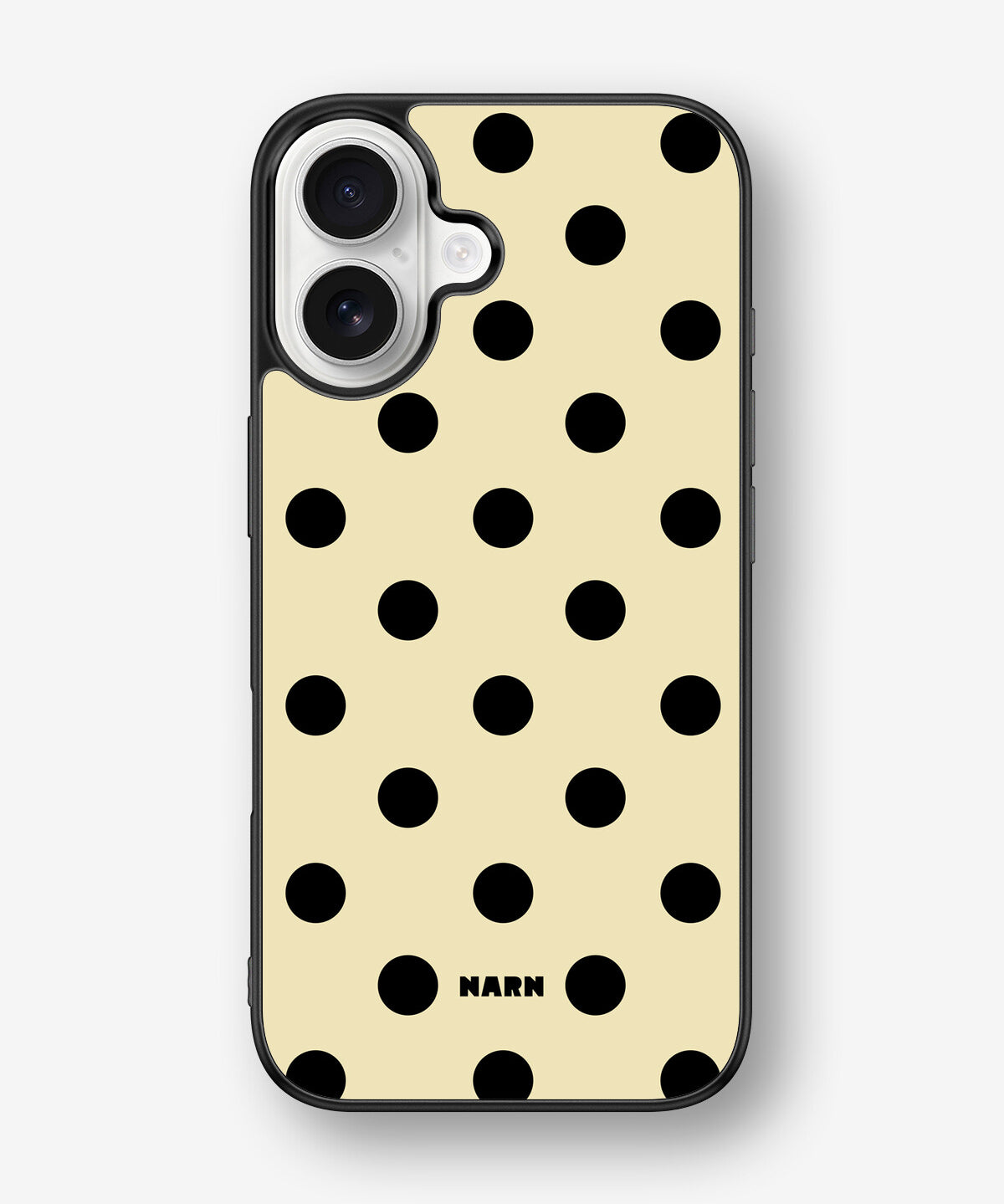 iPhone 16 Hard Case – Honey Dots - View 1