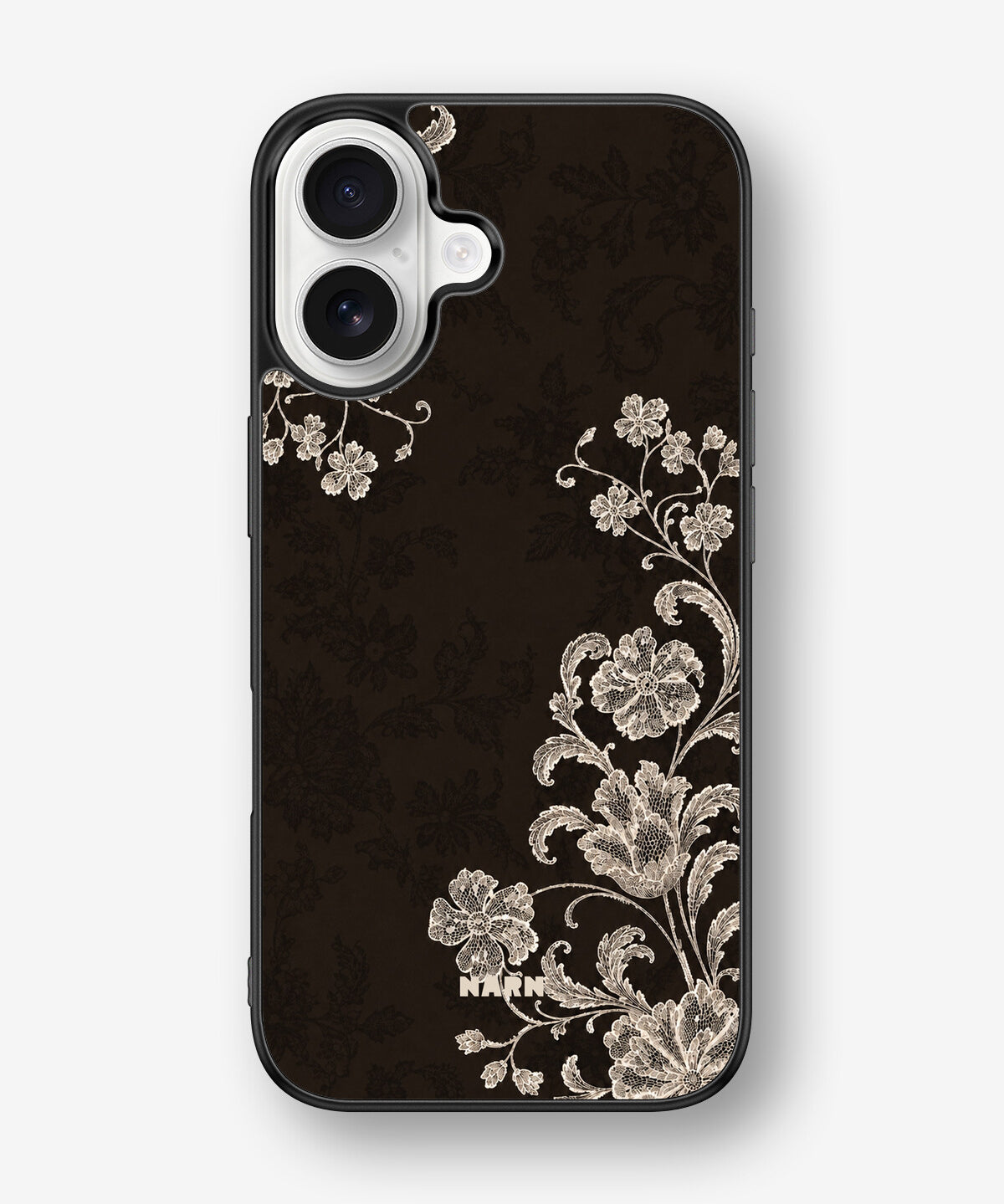 iPhone 16 Hard Case – Ivory Bloom - View 1