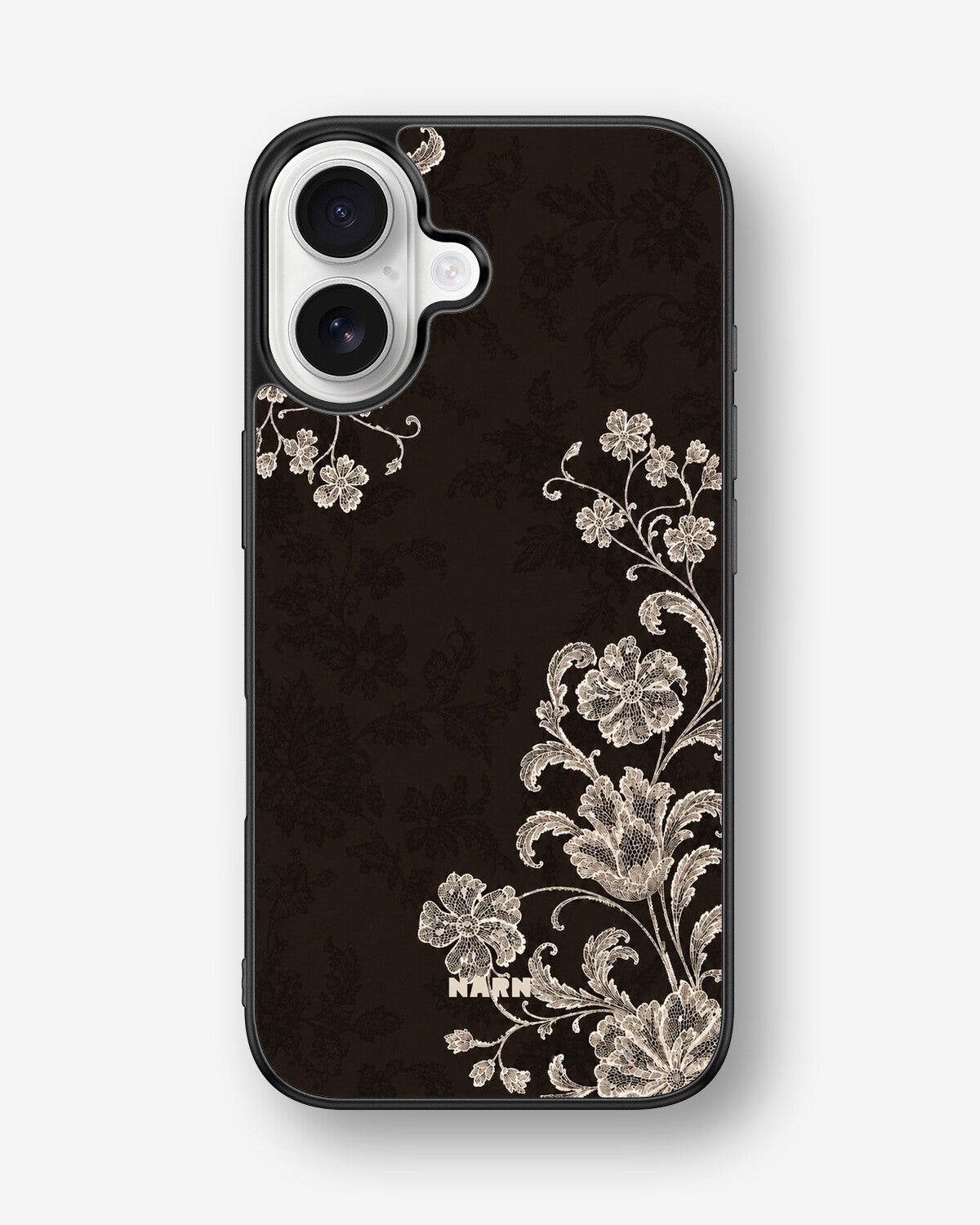 iPhone 16 Hard Case – Ivory Bloom - View 1