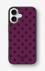 iPhone 16 Hard Case – Plum - View 1