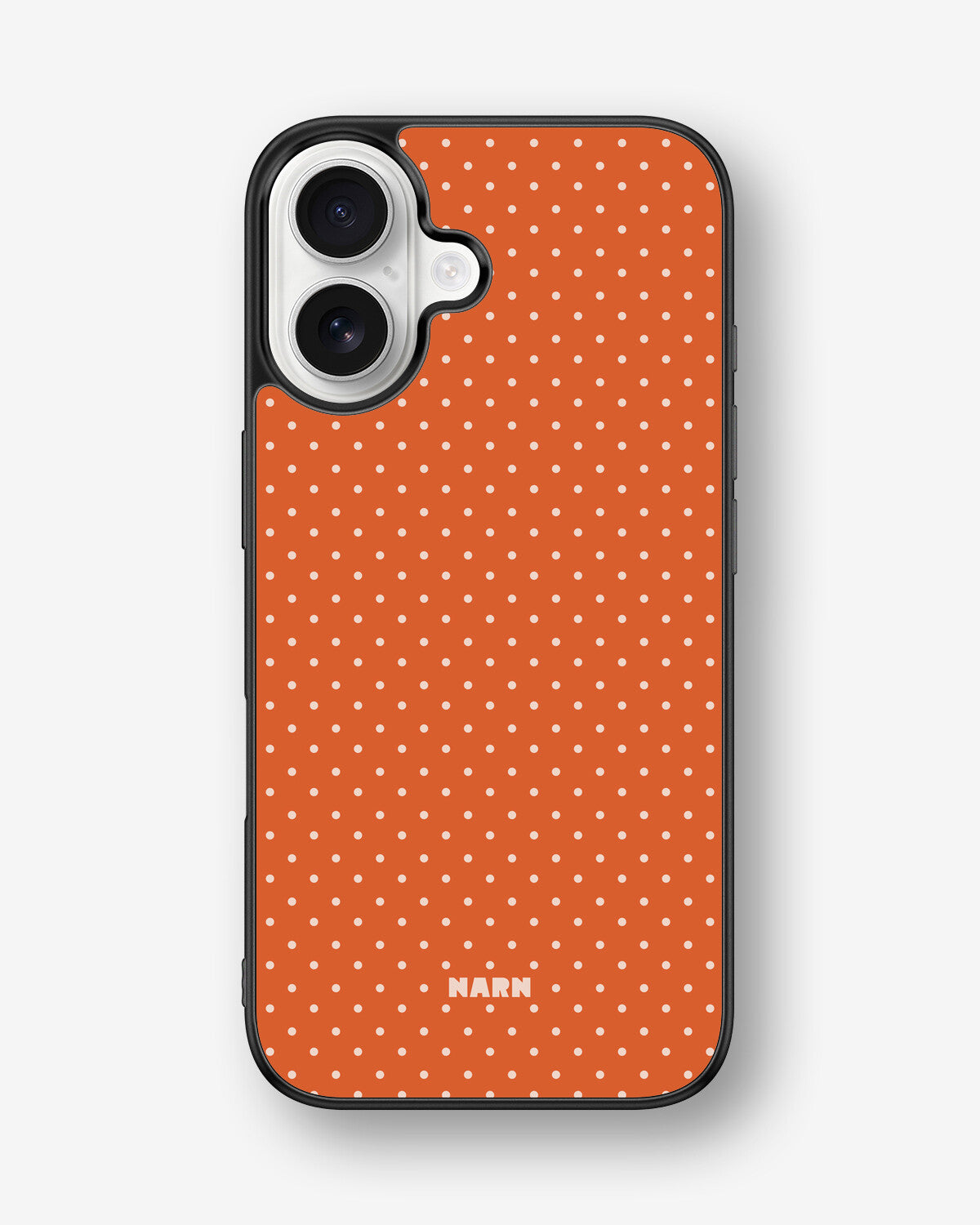 iPhone 16 Hard Case – Sunrise Dots - View 1