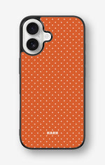 iPhone 16 Hard Case – Sunrise Dots - View 1