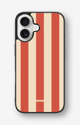 iPhone 16 Hard Case – Sunset Stripes - View 1