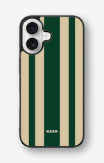 iPhone 16 Hard Case – Vert Stripe - View 1