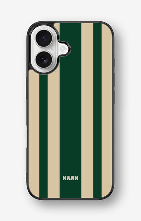 iPhone 16 Hard Case – Vert Stripe - View 1