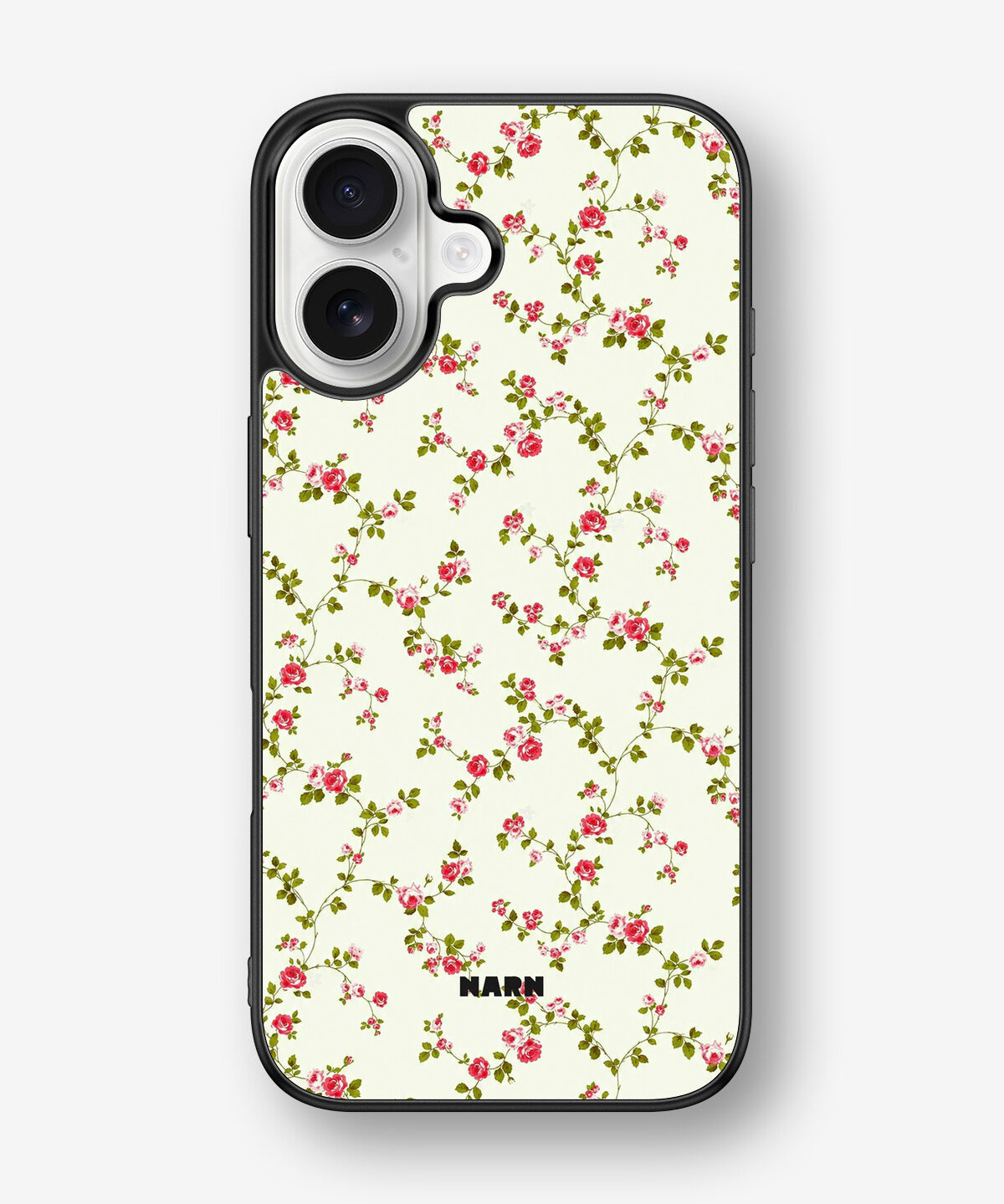 iPhone 16 Hard Case – Vintage Rose - View 1