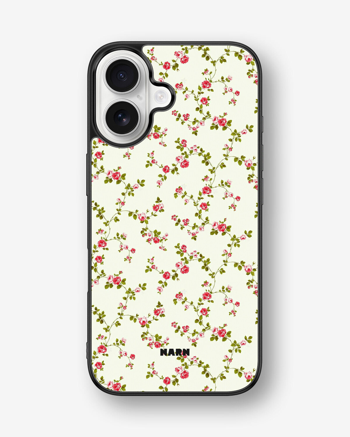 iPhone 16 Hard Case – Vintage Rose - View 1