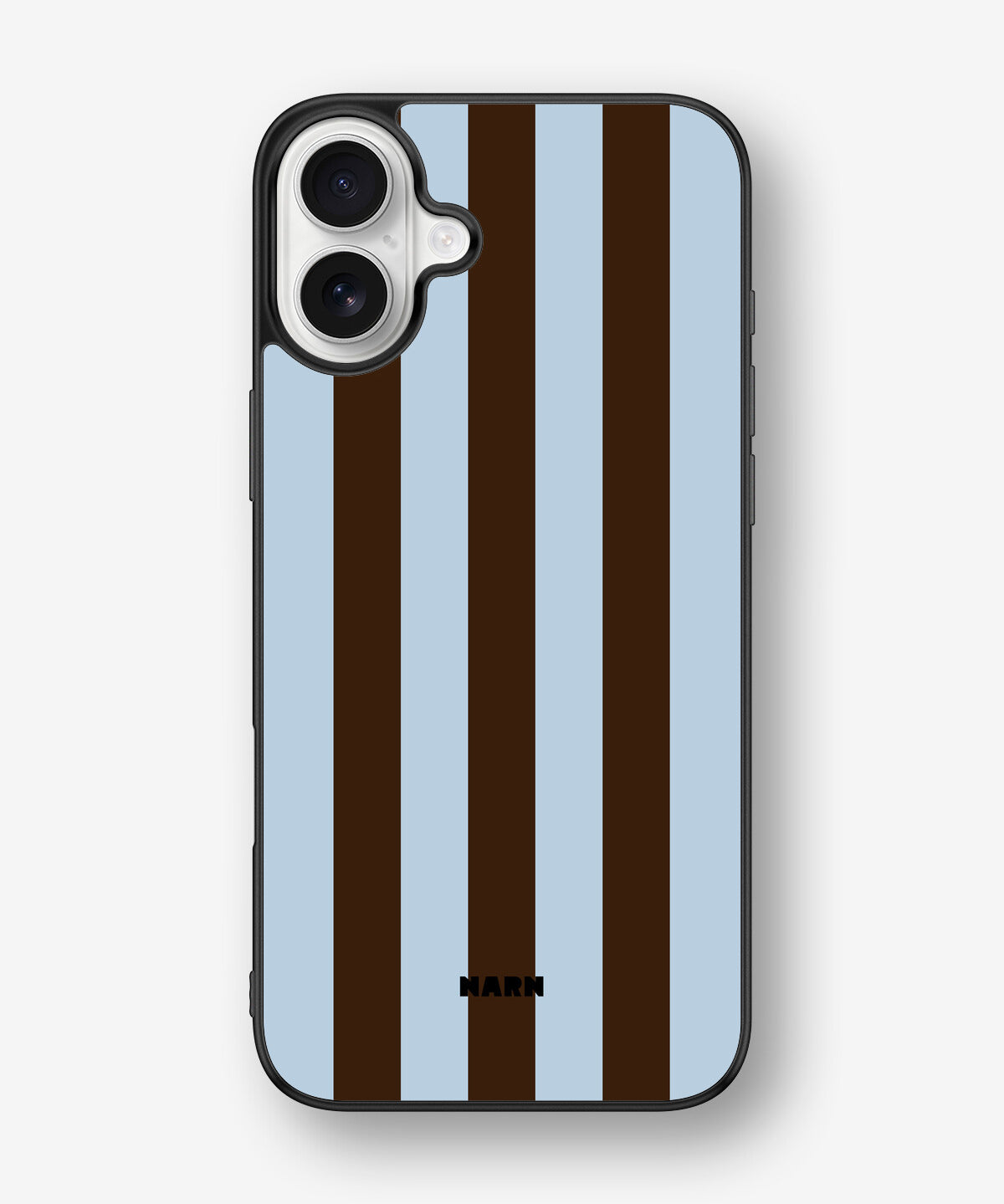 iPhone 16 Plus Hard Case – Bistro Stripes - View 1