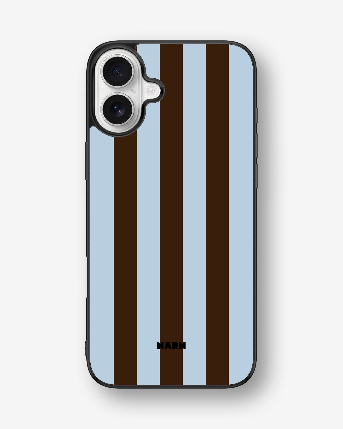 iPhone 16 Plus Hard Case – Bistro Stripes - View 1