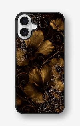 iPhone 16 Plus Hard Case – Bloom Noir - View 1