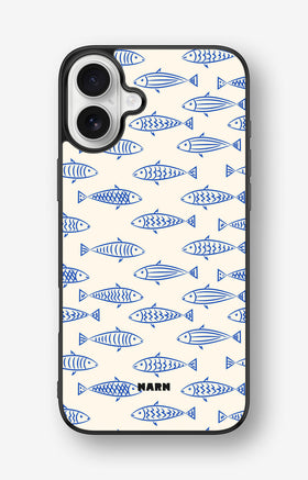iPhone 16 Plus Hard Case – Blue Catch - View 1