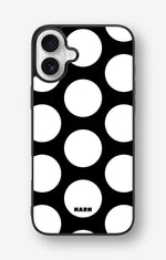 iPhone 16 Plus Hard Case – Bold Dots - View 1