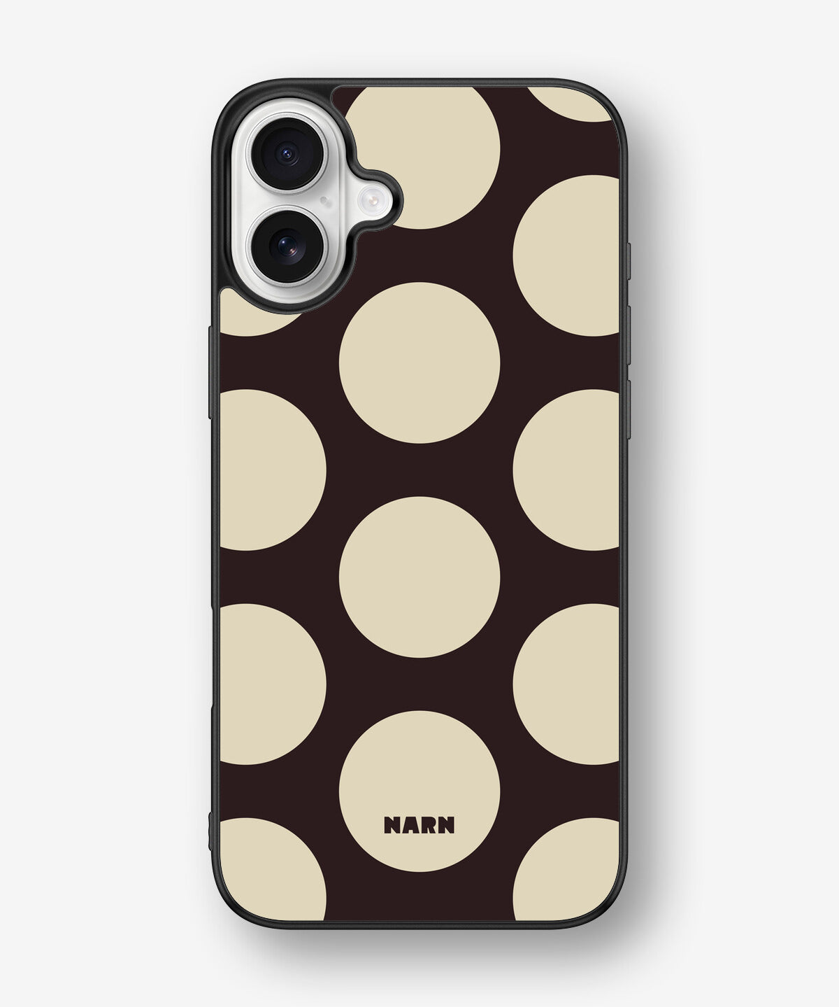 iPhone 16 Plus Hard Case – Bold Dots - View 1