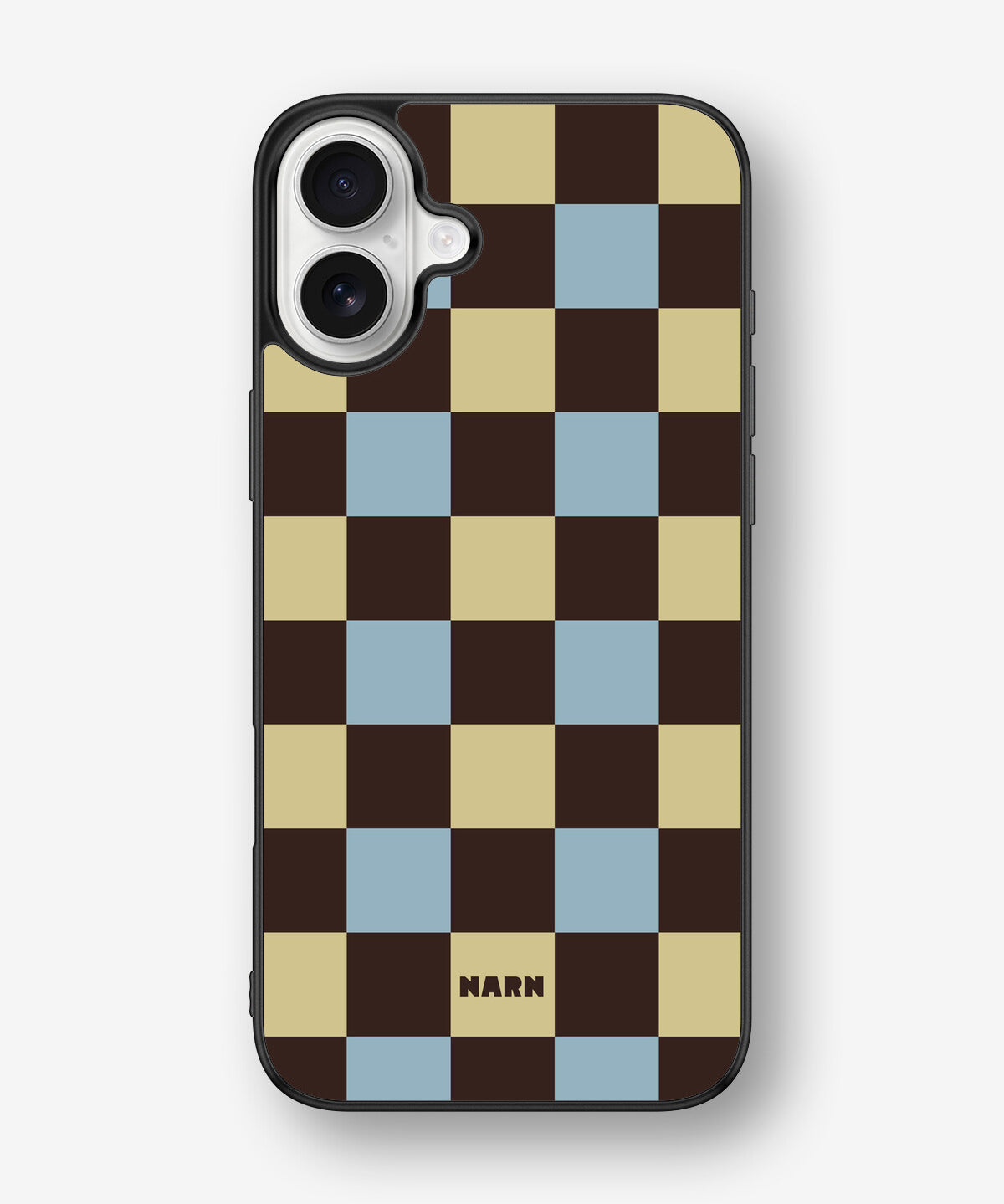 iPhone 16 Plus Hard Case – Butter Check - View 1