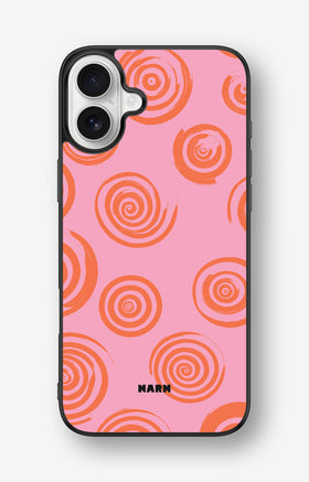 iPhone 16 Plus Hard Case – Candy Swirl - View 1