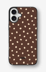 iPhone 16 Plus Hard Case – Choco Dots - View 1