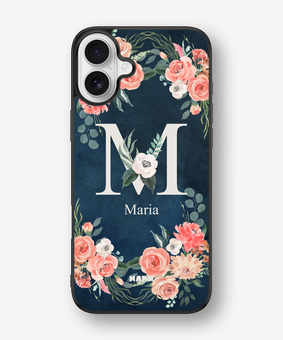 iPhone 16 Plus Hard Case – Custom - Floral - View 1