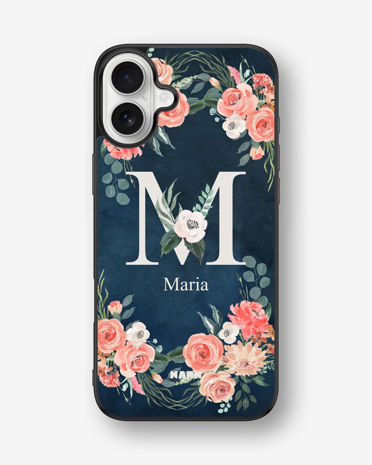 iPhone 16 Plus Hard Case – Custom - Floral - View 1