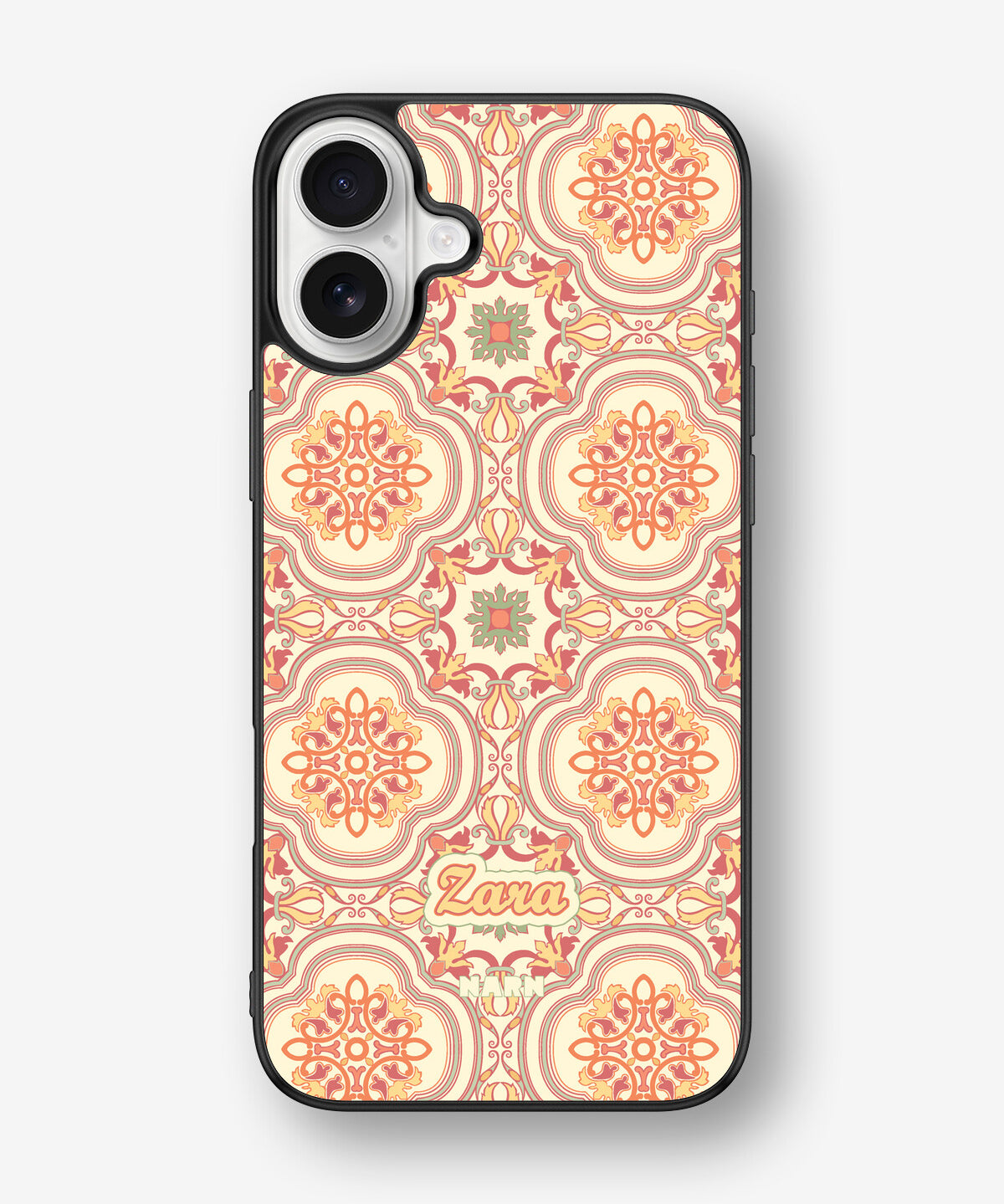 iPhone 16 Plus Hard Case – Custom - Moroccan  - View 1