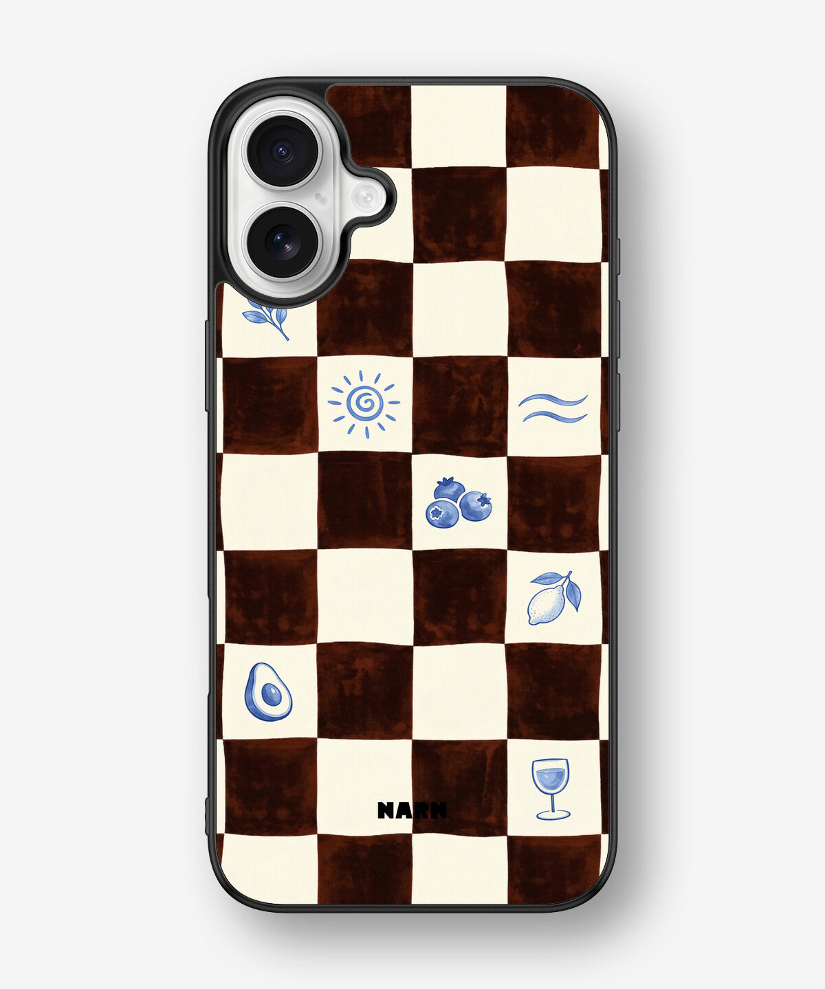 iPhone 16 Plus Hard Case – Dolce Grid - View 1