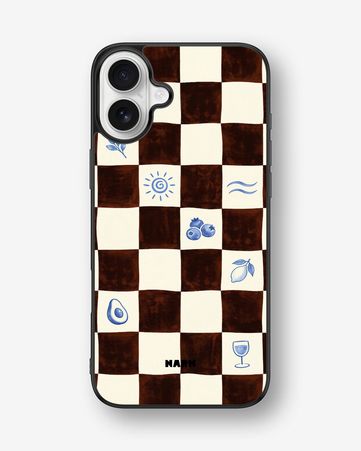 iPhone 16 Plus Hard Case – Dolce Grid - View 1
