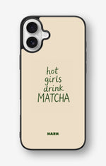 iPhone 16 Plus Hard Case – Drink Matcha - View 1