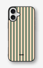 iPhone 16 Plus Hard Case – Evergreen Stripe - View 1