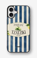 iPhone 16 Plus Hard Case – Greek Blues - View 1