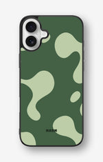 iPhone 16 Plus Hard Case – Green Blend - View 1