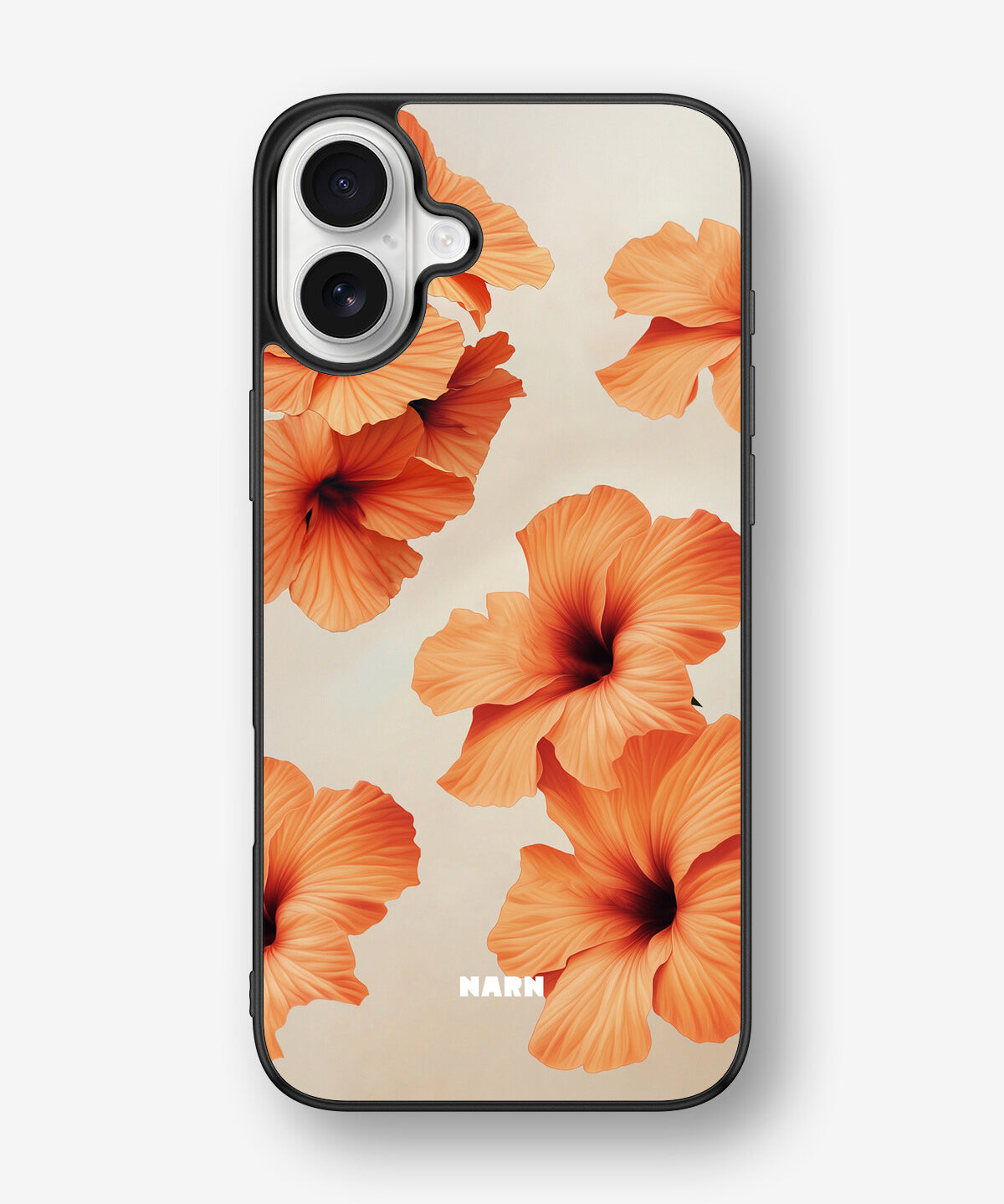 iPhone 16 Plus Hard Case – Hibiscus Dreams - View 1