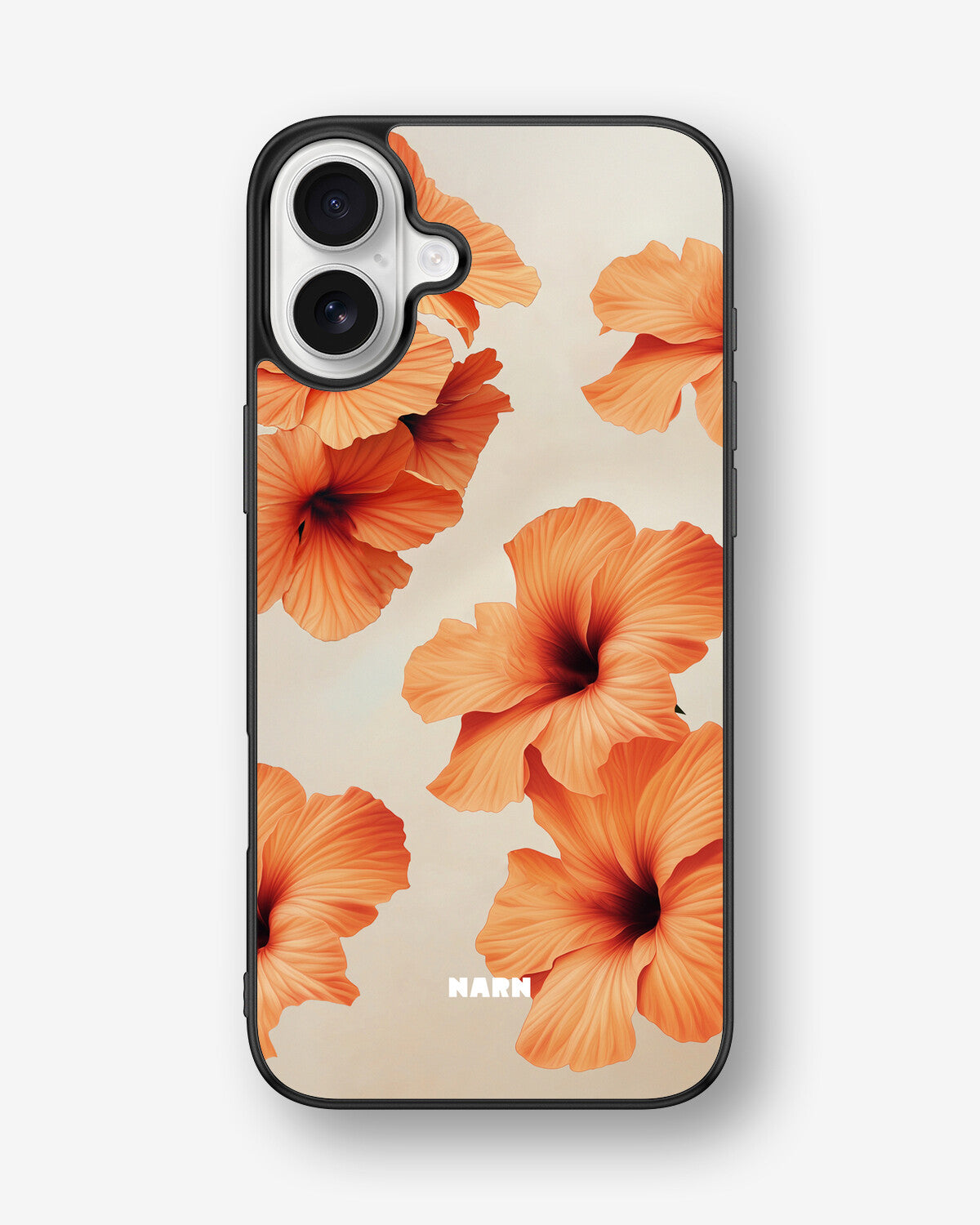 iPhone 16 Plus Hard Case – Hibiscus Dreams - View 1