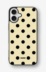 iPhone 16 Plus Hard Case – Honey Dots - View 1
