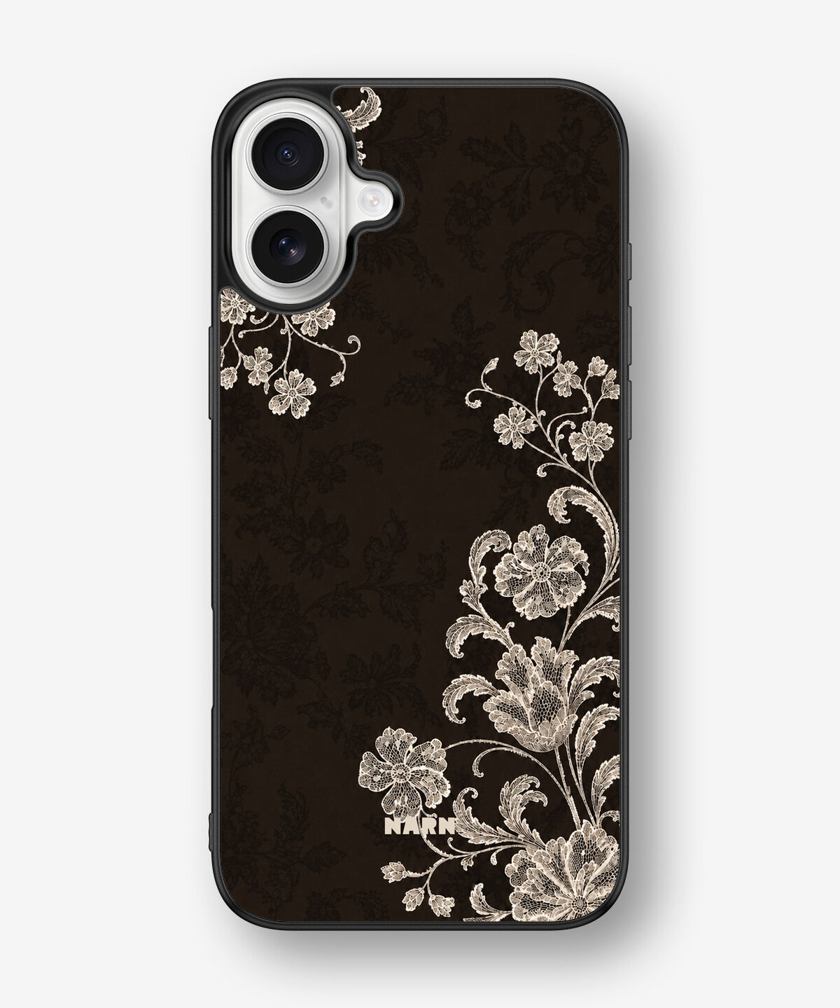 iPhone 16 Plus Hard Case – Ivory Bloom - View 1