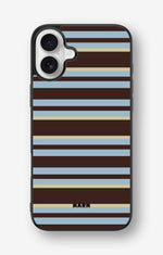 iPhone 16 Plus Hard Case – Latte Lines - View 1