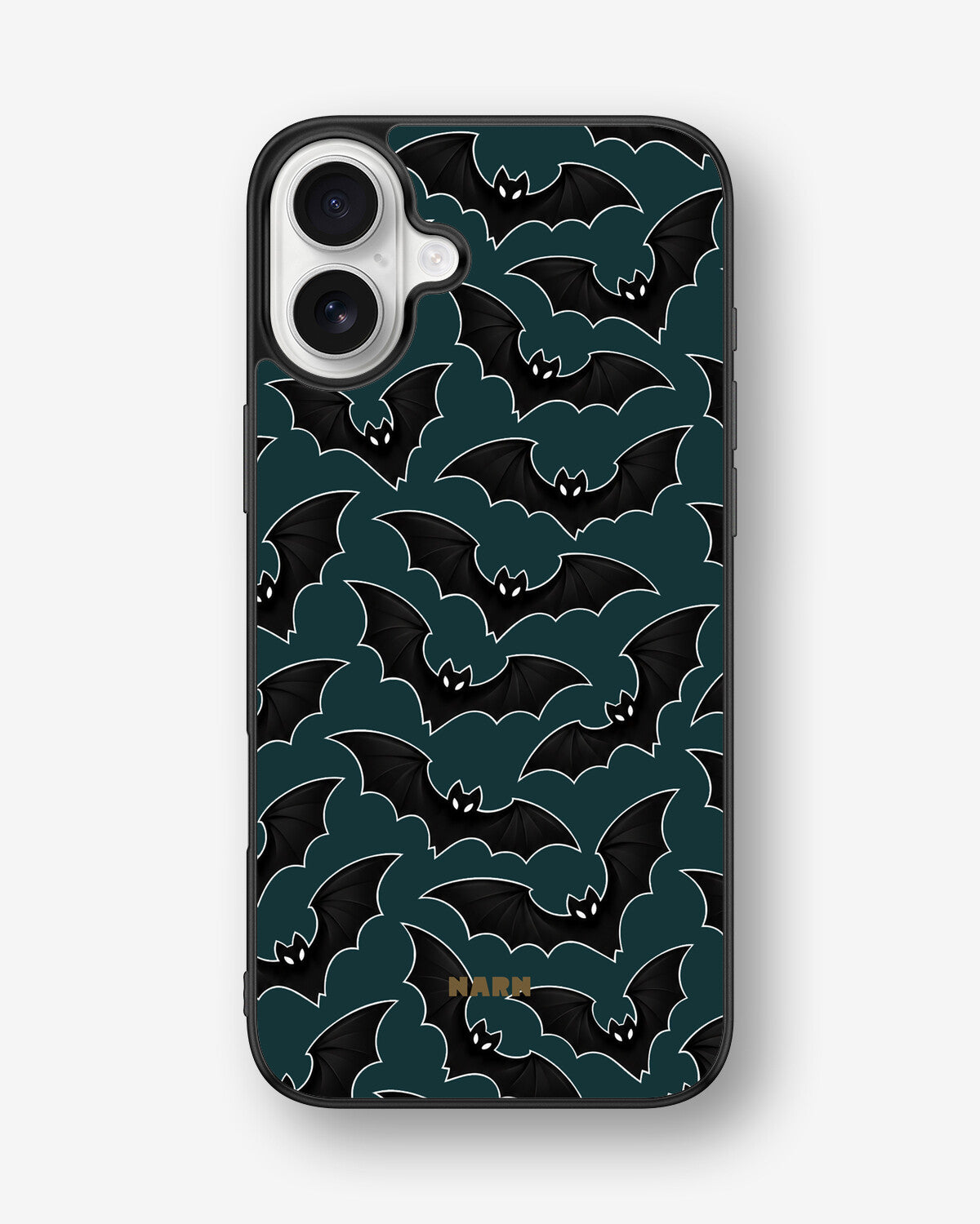 iPhone 16 Plus Hard Case – Midnight Bats - View 1