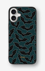 iPhone 16 Plus Hard Case – Midnight Bats - View 1