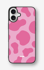 iPhone 16 Plus Hard Case – Pink Moo - View 1