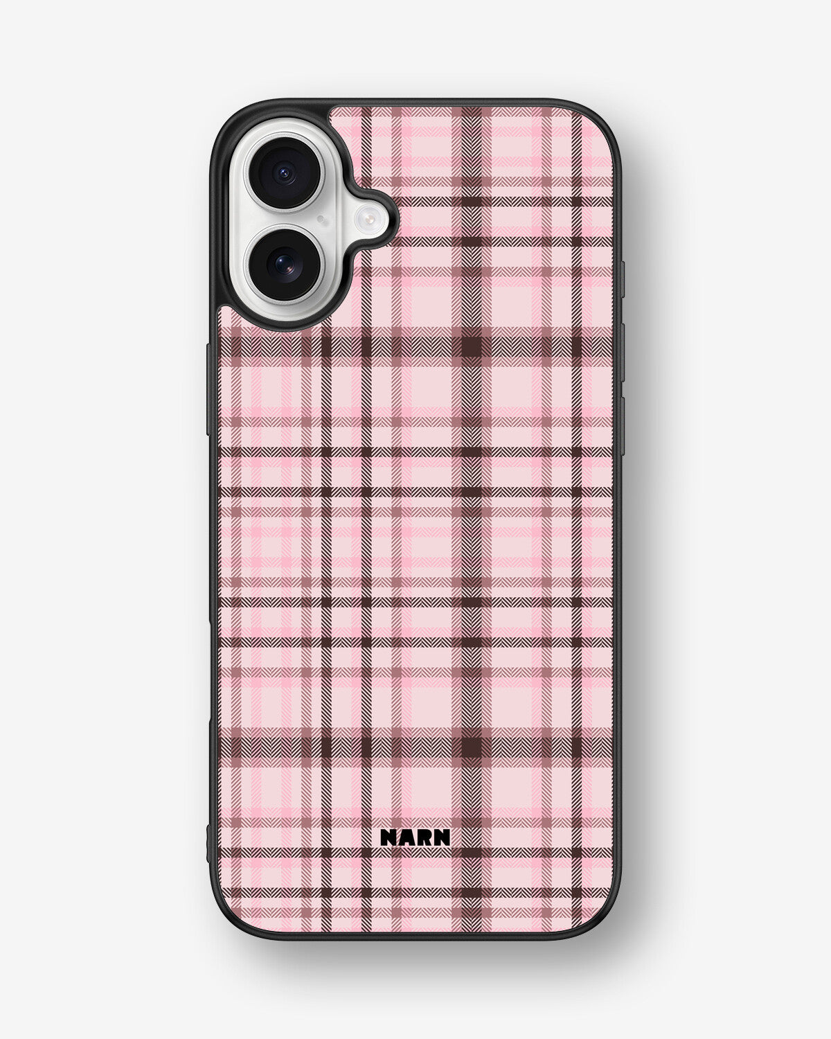 iPhone 16 Plus Hard Case – Plaid Skirt - View 1