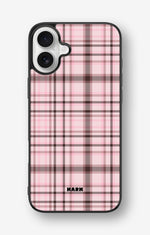 iPhone 16 Plus Hard Case – Plaid Skirt - View 1