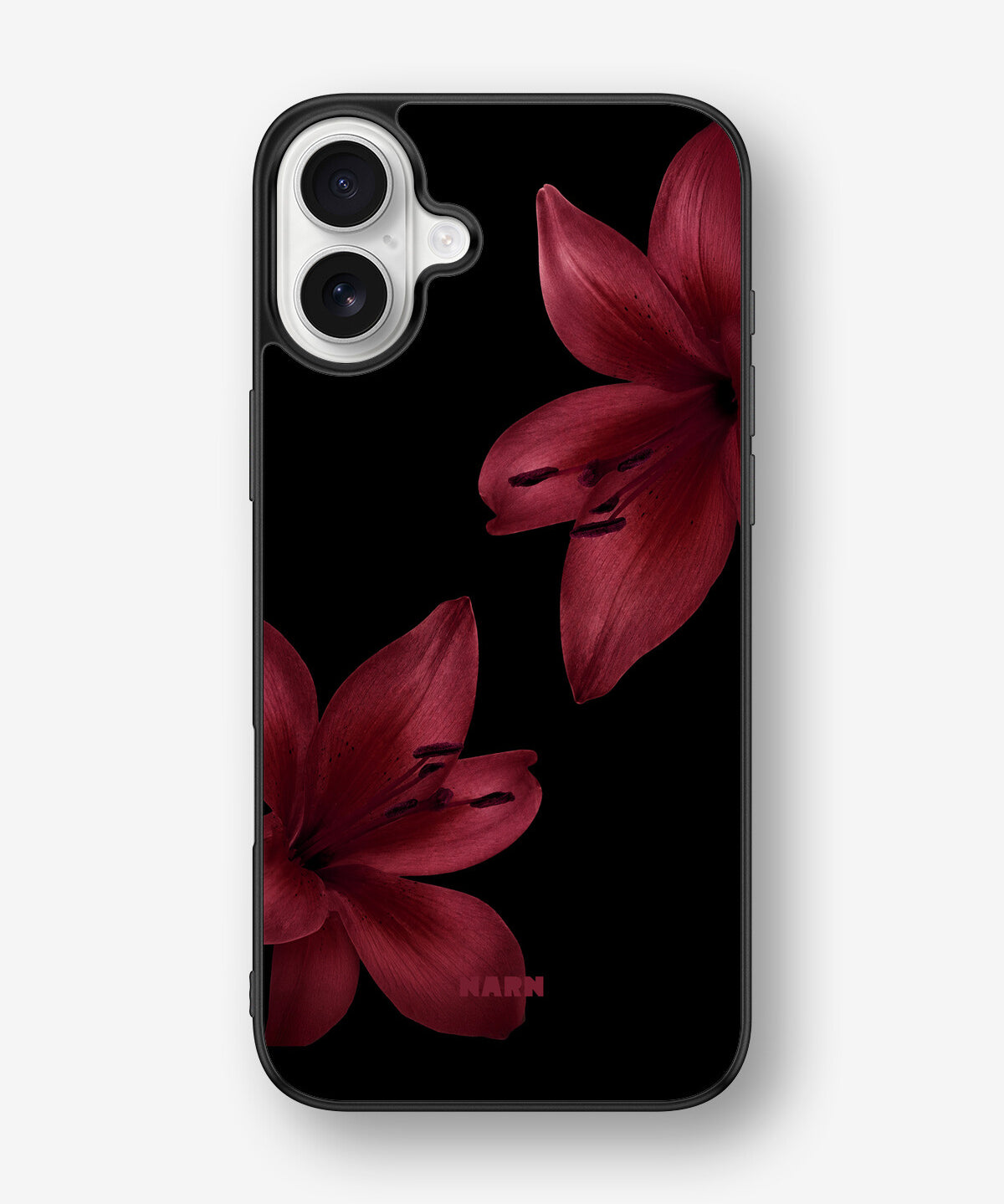 iPhone 16 Plus Hard Case – Ruby Lily - View 1