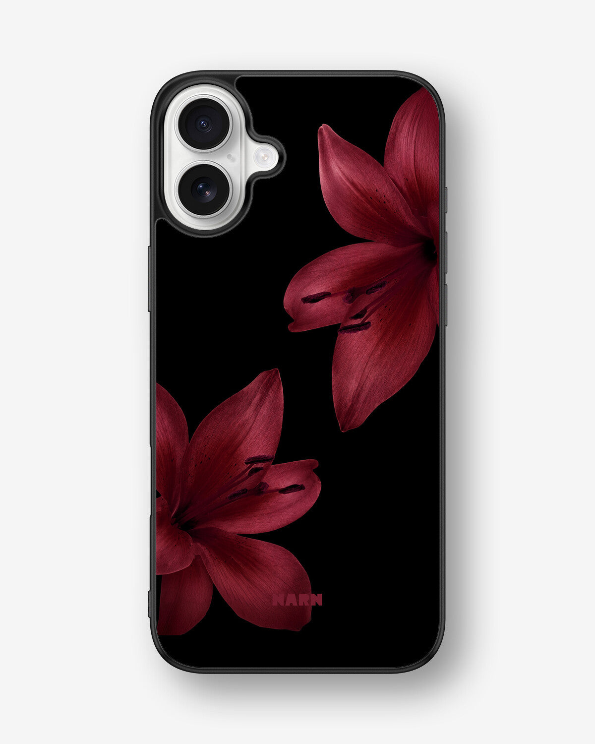 iPhone 16 Plus Hard Case – Ruby Lily - View 1