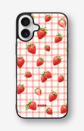 iPhone 16 Plus Hard Case – Strawbella - View 1