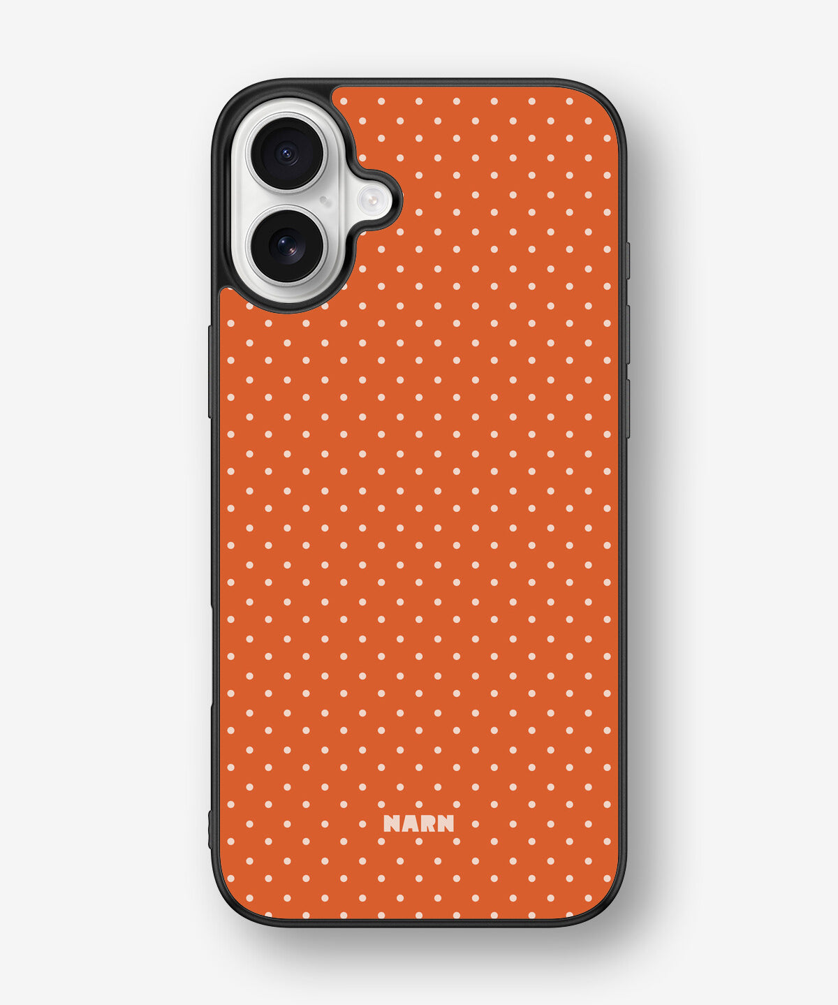 iPhone 16 Plus Hard Case – Sunrise Dots - View 1
