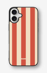 iPhone 16 Plus Hard Case – Sunset Stripes - View 1