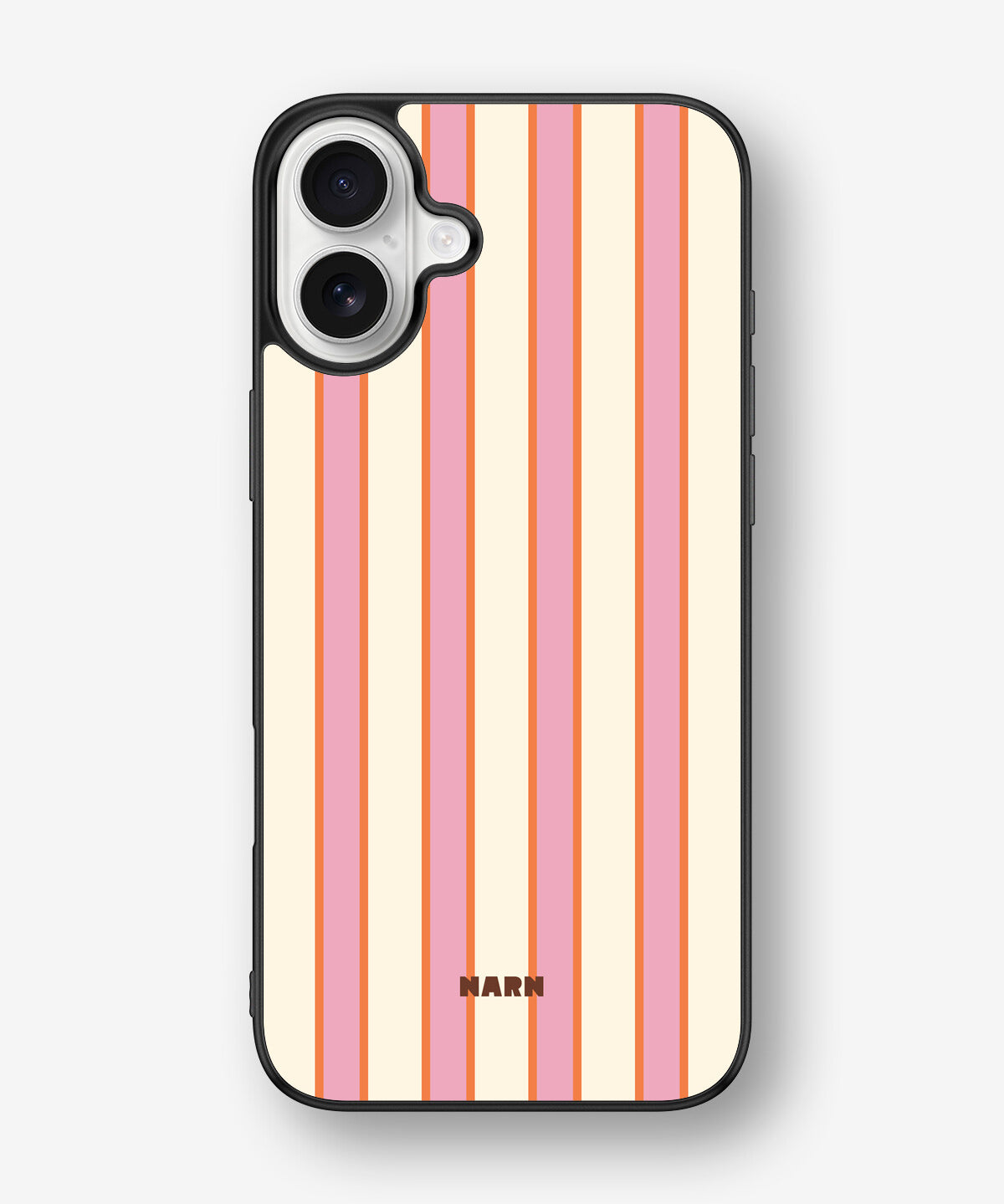 iPhone 16 Plus Hard Case – Sweet Stripe - View 1