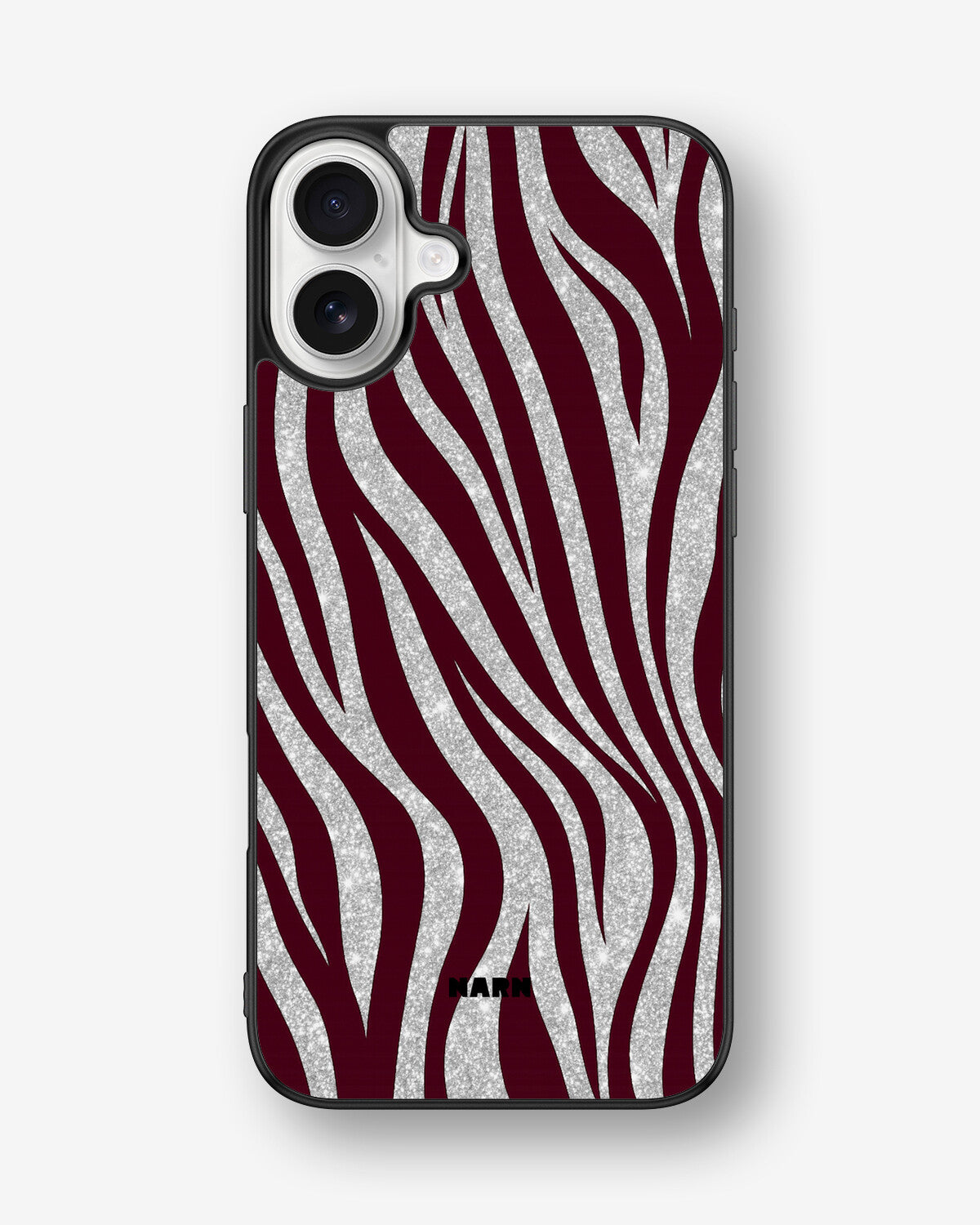 iPhone 16 Plus Hard Case – Velvet Zebra - View 1